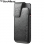 BlackBerry - Leather Swivel Holster for BlackBerry Z10, Black