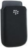 Blackberry Black Leather Pocket Case (No Belt Clip)