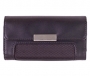 Fitted Horizontal Leather Pouch with Ratcheting Belt Clip
