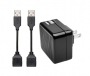 Kensington - AbsolutePower 4.2A Dual USB Wall Charger w/ Adapt